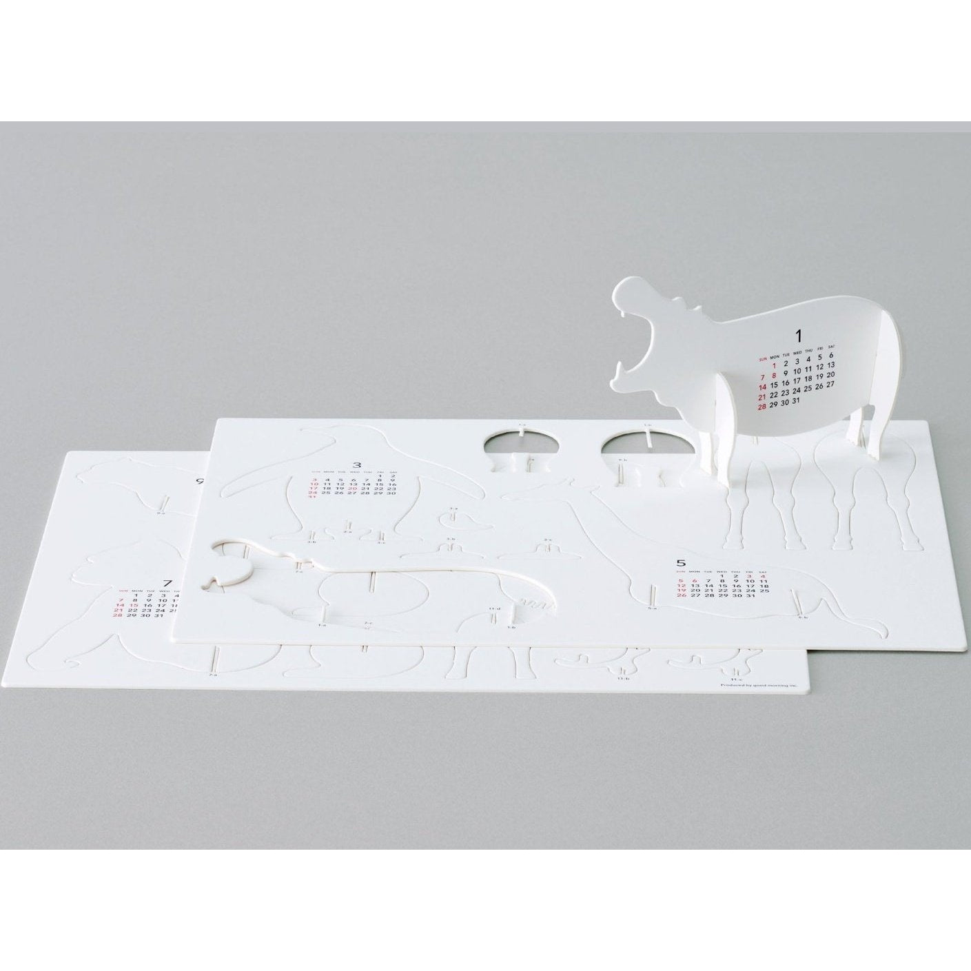 Good Morning Calendar Zoo 2024