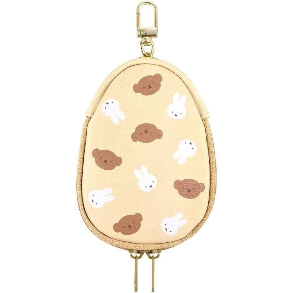 Gourmadise Miffy & Boris Reel Key Case