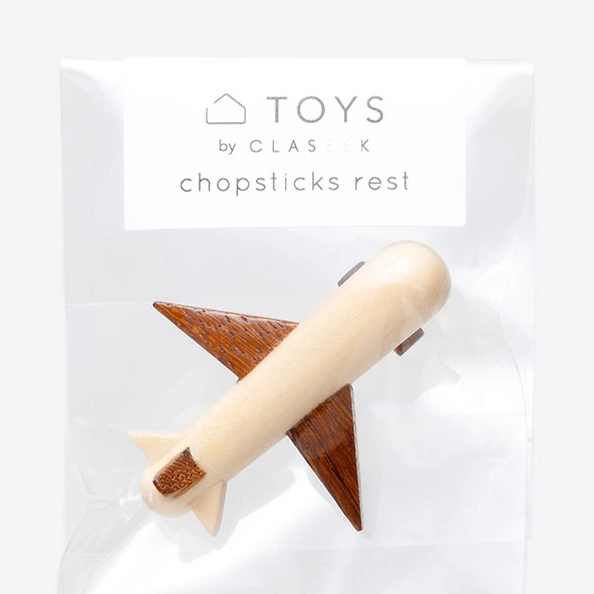 Grapport Claseek Wooden Chopstick Rest - Bird