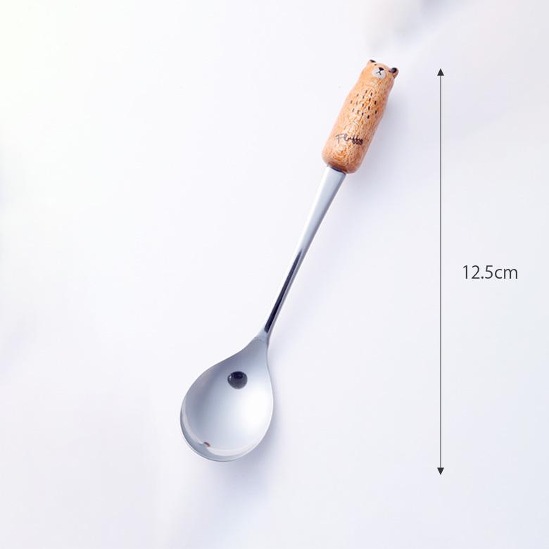Grapport Fluffy Kuma Bear Tea Spoon