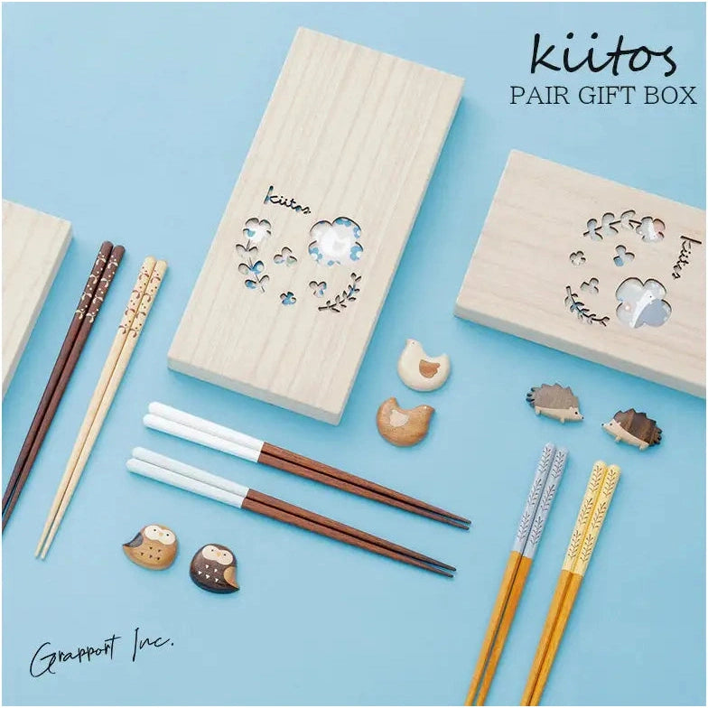 Grapport KIITOS Chopsticks & Rests Pair Set