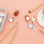Grapport Plumpy Shiba Inu Kids Cutlery Set 2Pcs