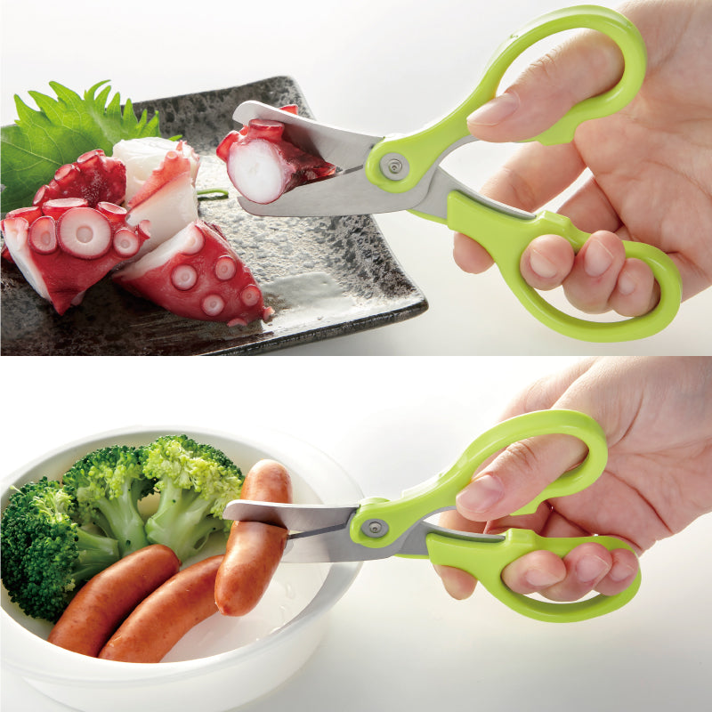 Green Bell Food Cutter with Case