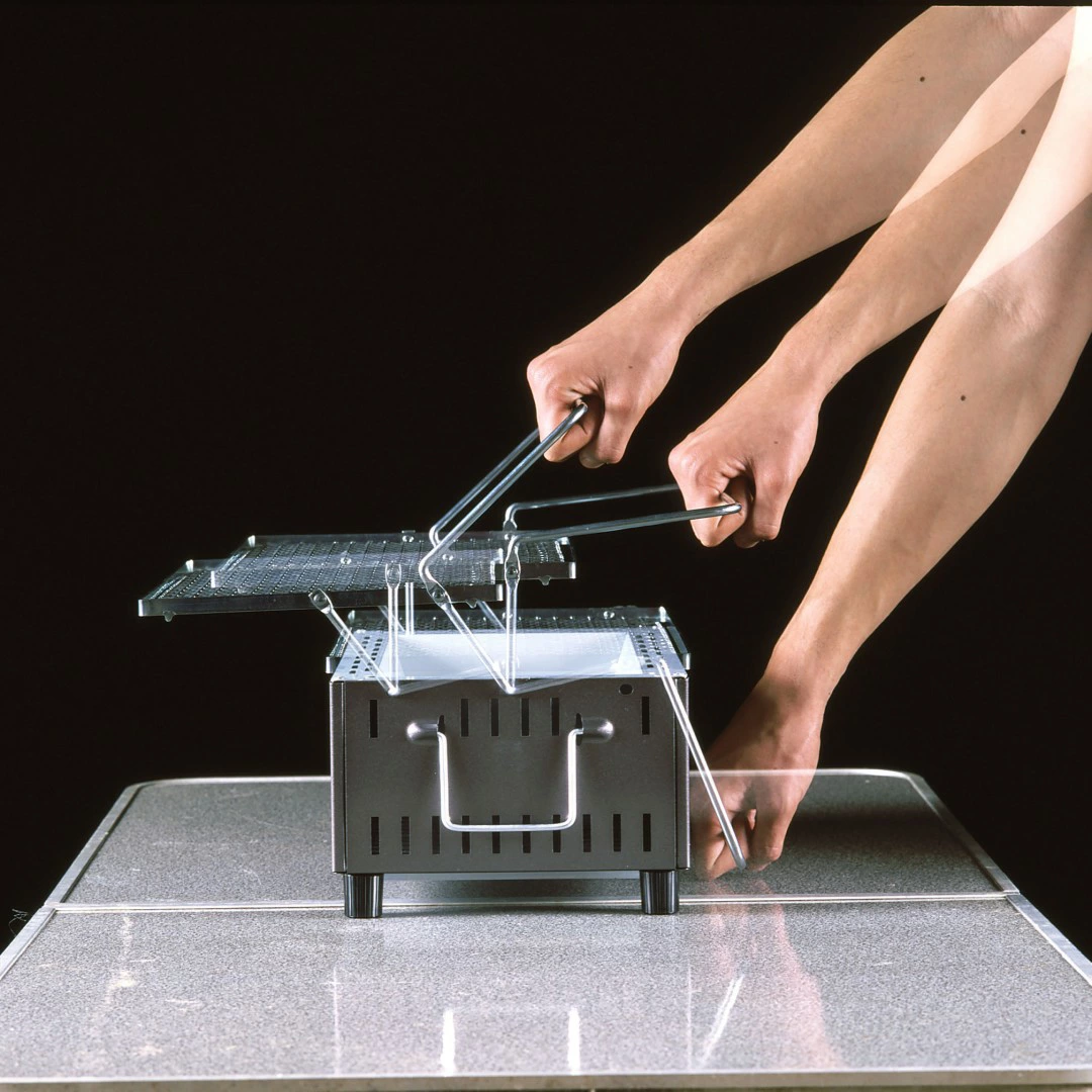 Green Life Liftable Tabletop Shichirin BBQ Grill