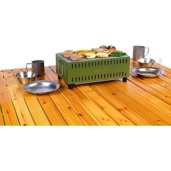 Green Life Tabletop Shichirin BBQ Grill