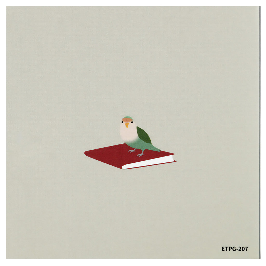 Greeting Life Animal Die-Cut Book Sticky Notes - Bird