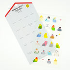 Greeting Life Animal Die-Cut Sticker - Bird
