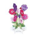 Greeting Life Birthday Blooming Flower Anemone Pop-Up Card