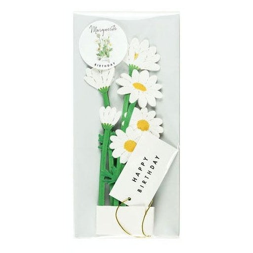 Greeting Life Birthday Blooming Flower Daisy Pop-Up Card - MINIMARU