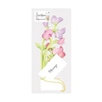 Greeting Life Birthday Blooming Flower Pink Sweet Pea Pop-Up Card