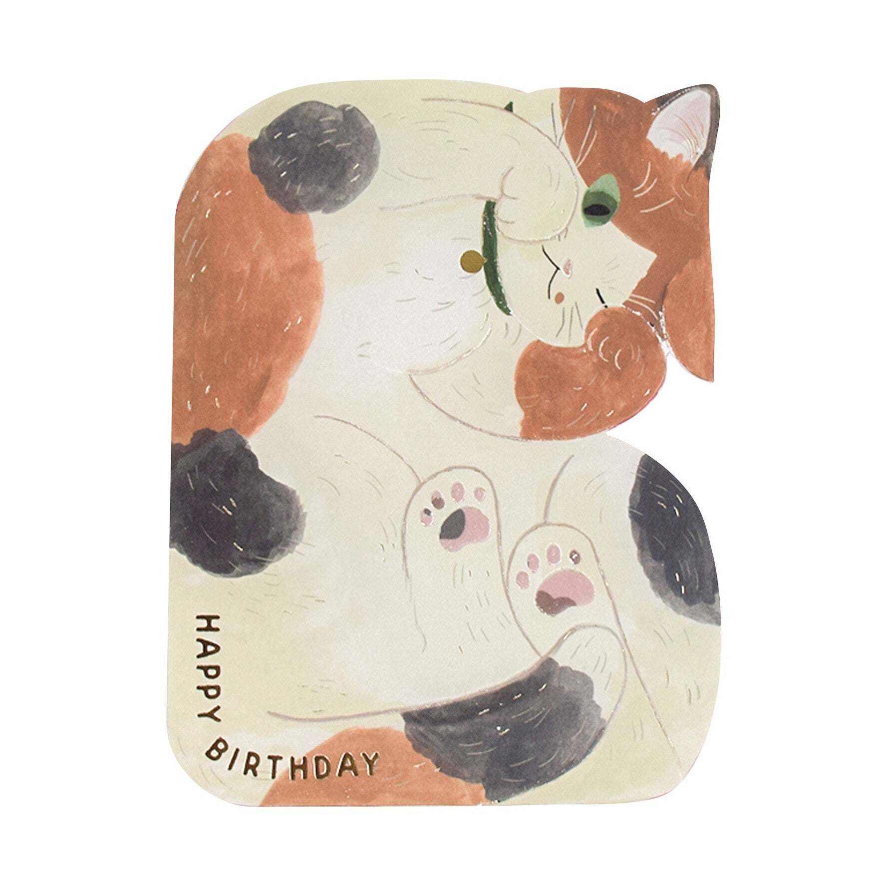 Greeting Life Birthday Cat Card - Mike Cat