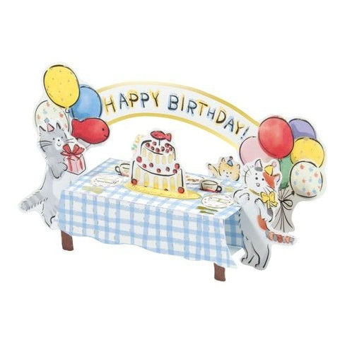 Greeting Life Birthday Table Pop-Up Card