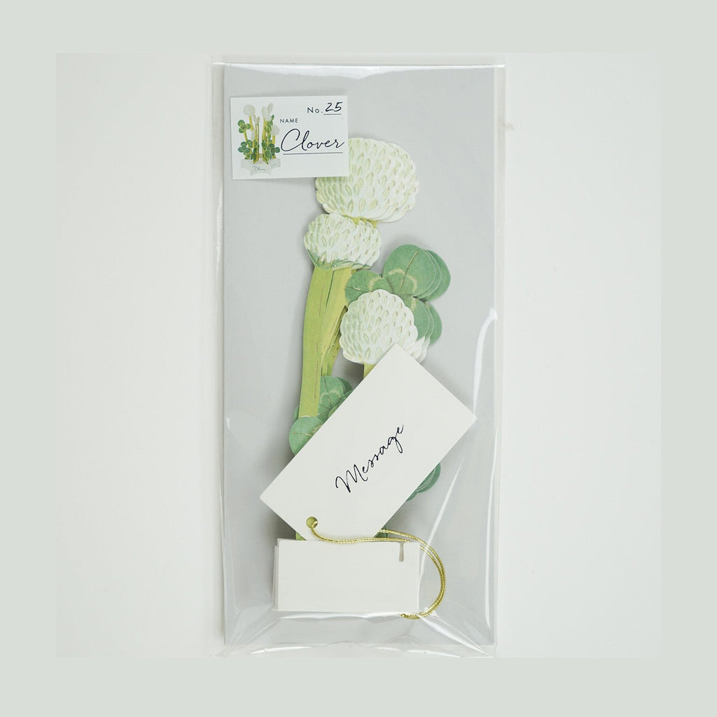 Greeting Life Blooming Mini Card Clover
