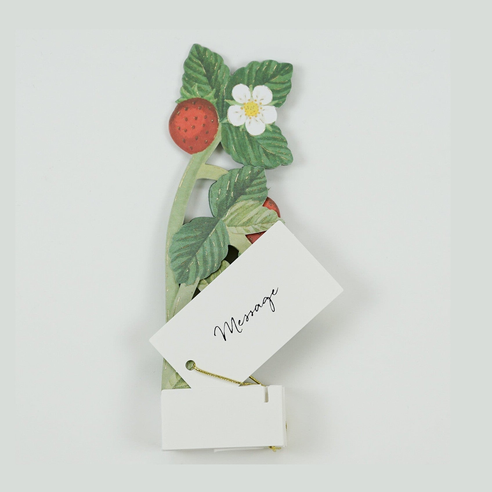 Greeting Life Blooming Mini Card Strawberry