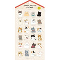 Greeting Life Cat Face Stickers