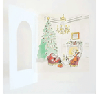 Greeting Life Christmas Luxury Santa Card - Living