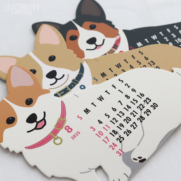 Greeting Life Corgi 2025 Calendar