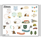 Greeting Life Flaky Stickers 25Pcs