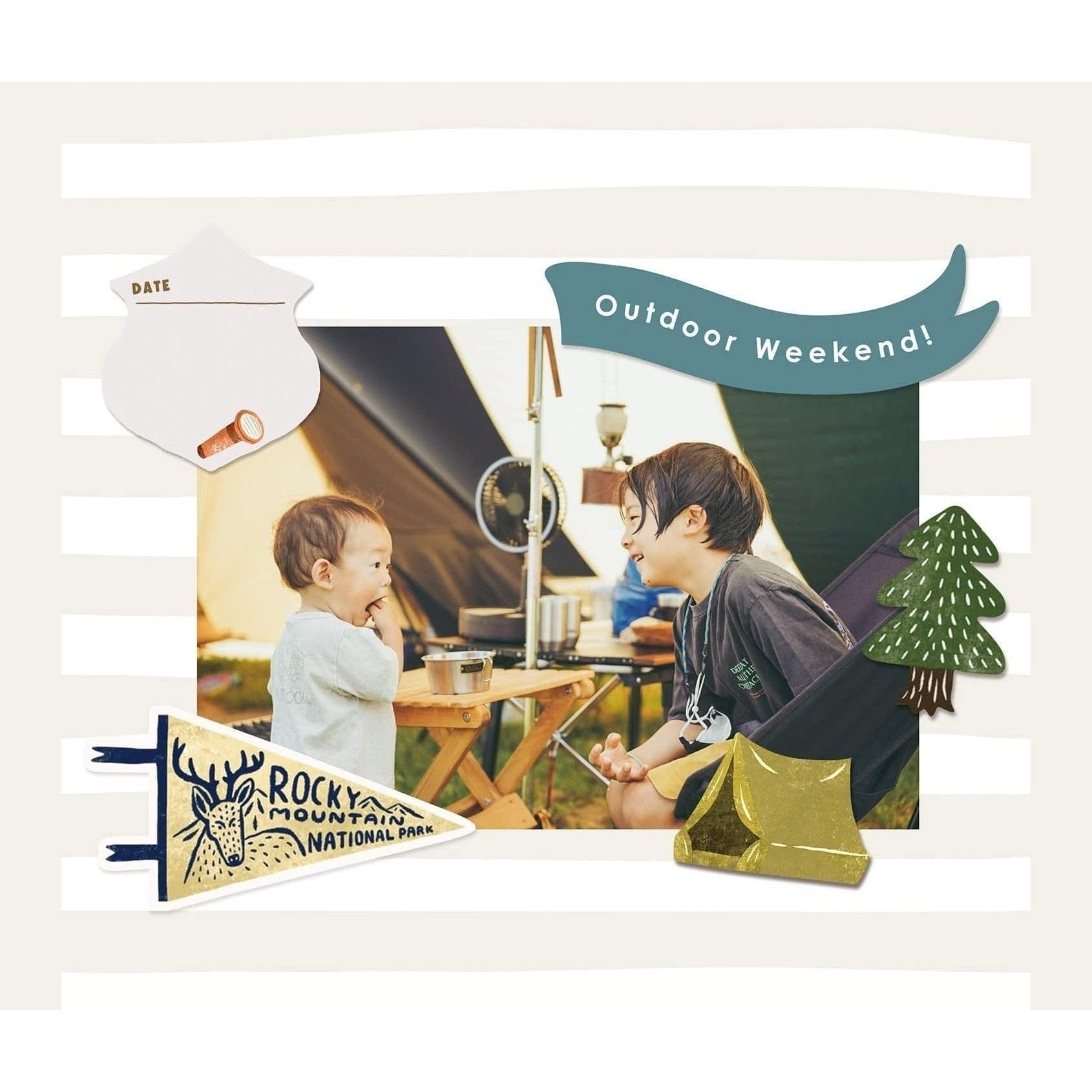 Greeting Life Flaky Stickers 25Pcs