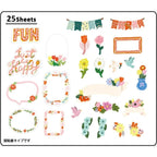 Greeting Life Flaky Stickers 25Pcs