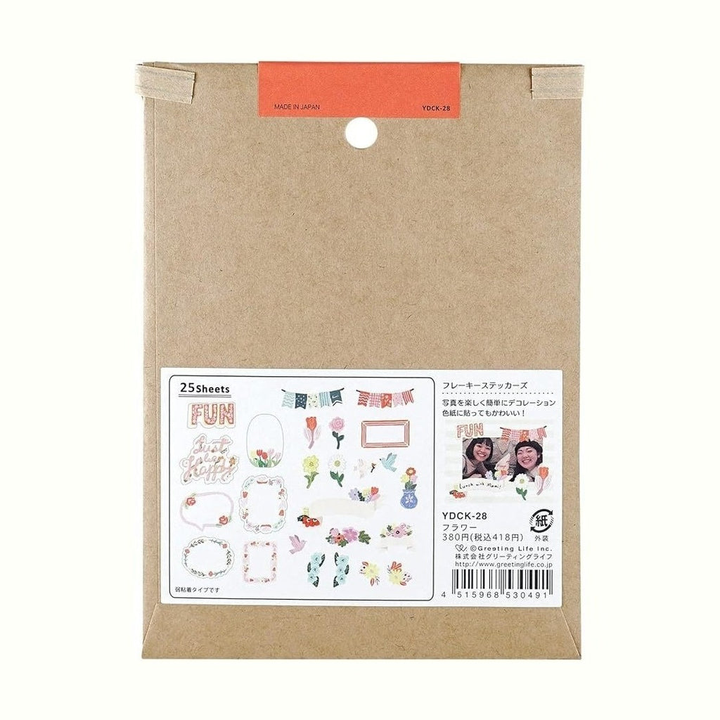 Greeting Life Flaky Stickers 25Pcs