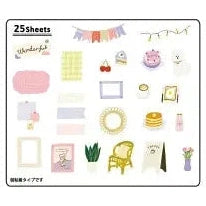 Greeting Life Flaky Stickers 25Pcs