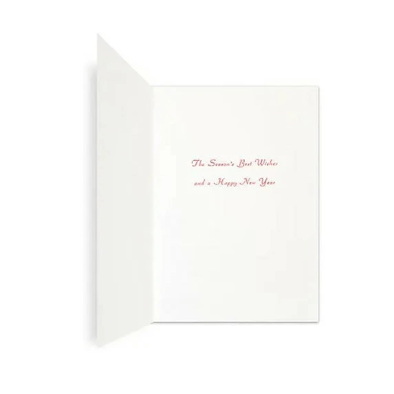 Greeting Life Japanese Style Mini Santa Christmas Card - Fujimichi