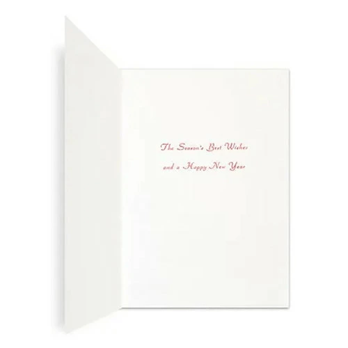 Greeting Life Japanese Style Mini Santa Christmas Card - Fujimichi