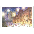 Greeting Life Japanese Style Mini Santa Christmas Card Yokohama