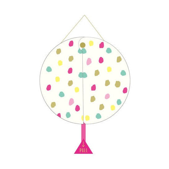Greeting Life Kusudama Greeting Card, Colourful