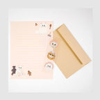 Greeting Life Letter Set Beige