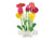 Greeting Life Message Blooming Flower Gerbera Pop-Up Card