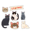 Greeting Life Sodeyama Kahoko Sticker Pack - Cat