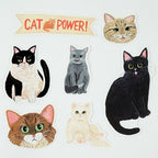 Greeting Life Sodeyama Kahoko Sticker Pack - Cat