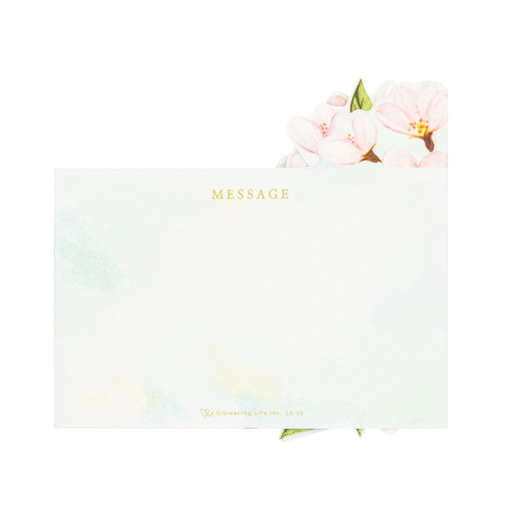 Greeting Life Spring Festival Card Sakura Pop-Up