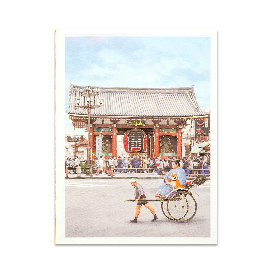 Greeting Life Sumoshiba Card Asakusa