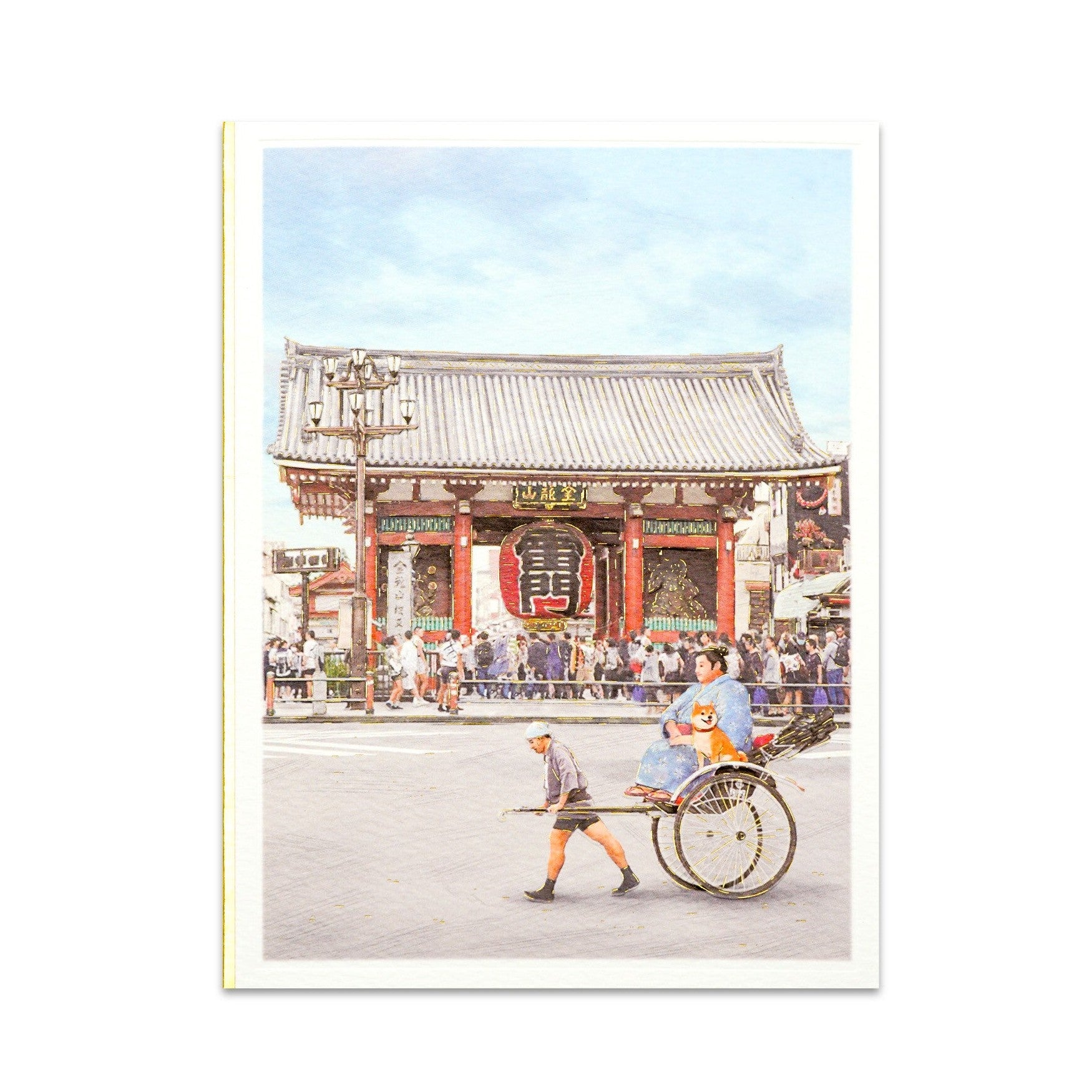 Greeting Life Sumoshiba Card Asakusa