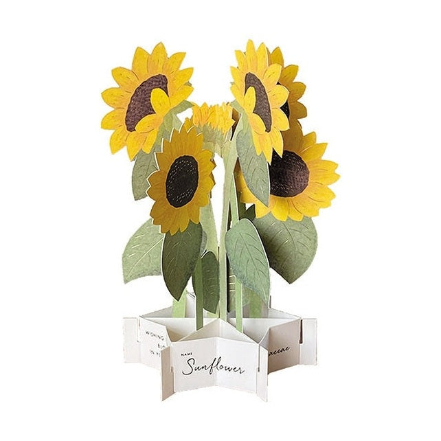 Greeting Life Sunflower Pop-up Card