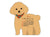 Greeting Life Toy Poodle Calendar Mini 2024