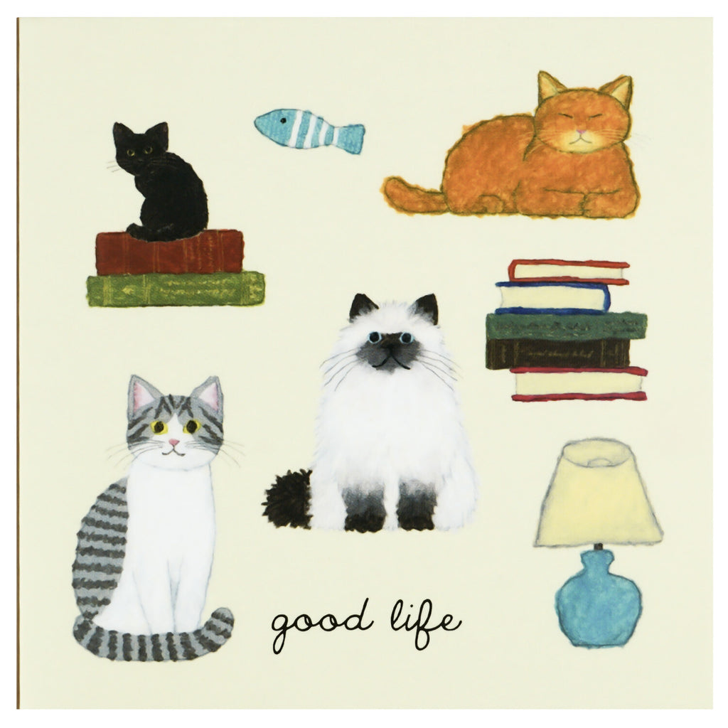 Greeting Life Yusuke Yonezu Book Sticky Notes - Cat