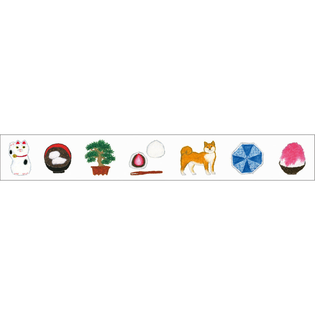 Greeting Life Yusuke Yonezu Masking Tape - Japanese Motif
