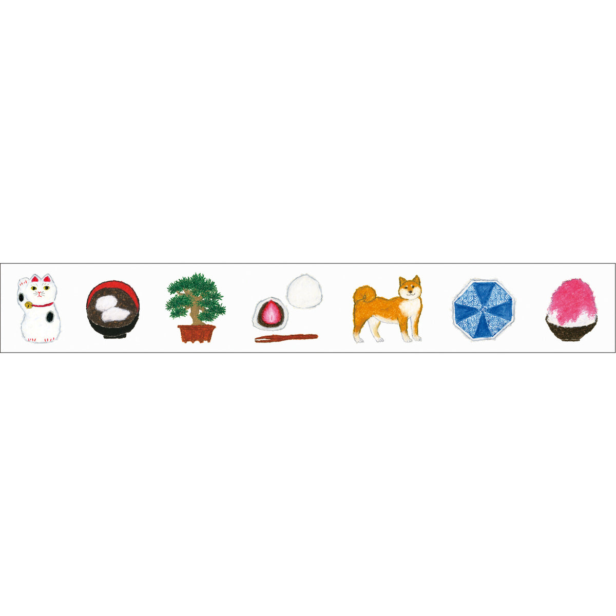 Greeting Life Yusuke Yonezu Masking Tape - Japanese Motif