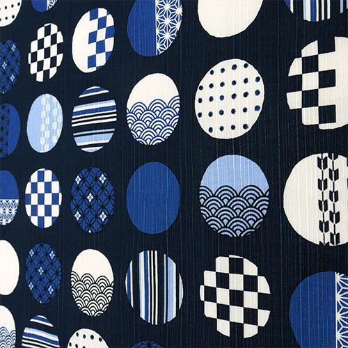 Hamamonyo Large Dots Furoshiki Wrapping Cloth 50cm