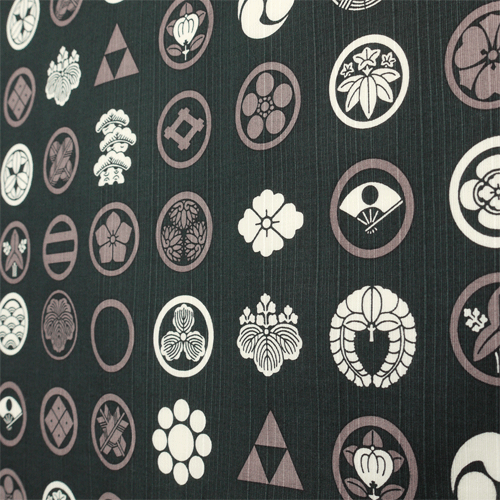 Hamamonyo Mon Pattern Furoshiki Wrapping Cloth 90cm