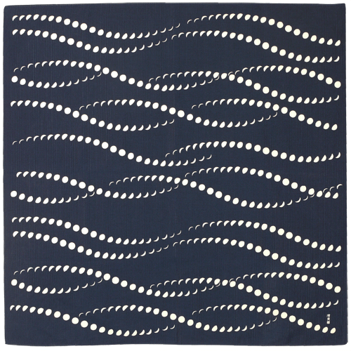 Hamamonyo Moon Phases Furoshiki Wrapping Cloth 70cm