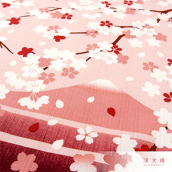 Hamamonyo Sakura Blossoms Furoshiki Wrapping Cloth 50x50