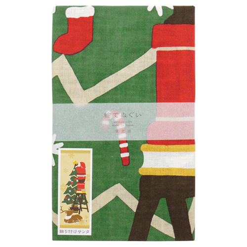 Hamamonyo Santa Tenugui Towel