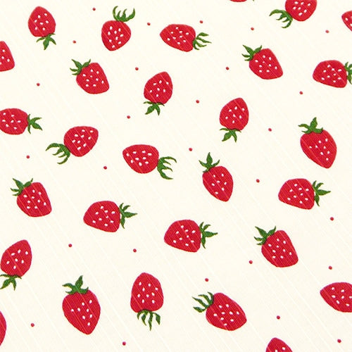Hamamonyo Strawberry Polka Dot Furoshiki Wrapping Cloth 50cm