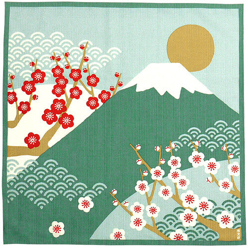 Hamamonyo Umemi Fuji Furoshiki Wrapping Cloth 50x50