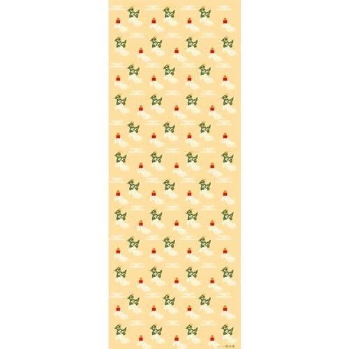 Hamamonyo Zodiac Dragon Pattern Tenugui Art 34x90